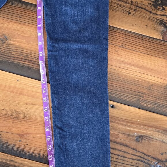 AG Adriano Goldschmied The Prima Mid Rise Cigarette Jeans Women's Dark Wash 24R - Picture 5 of 13